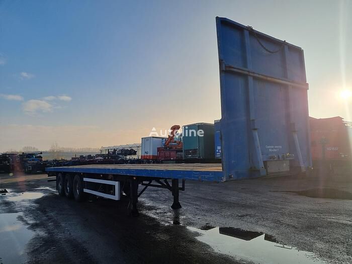 полуприцеп платформа Netam-Fruehauf FREUHAUF 3 AXLE FLATBED TRAILER BPW DRUM