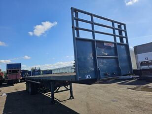 Netam-Fruehauf FREUHAUF 3 AXLE HEAVY DUTY EXTENDIBLE 6 MTR,TRAILER STEEL SUSPEN Plattform Auflieger