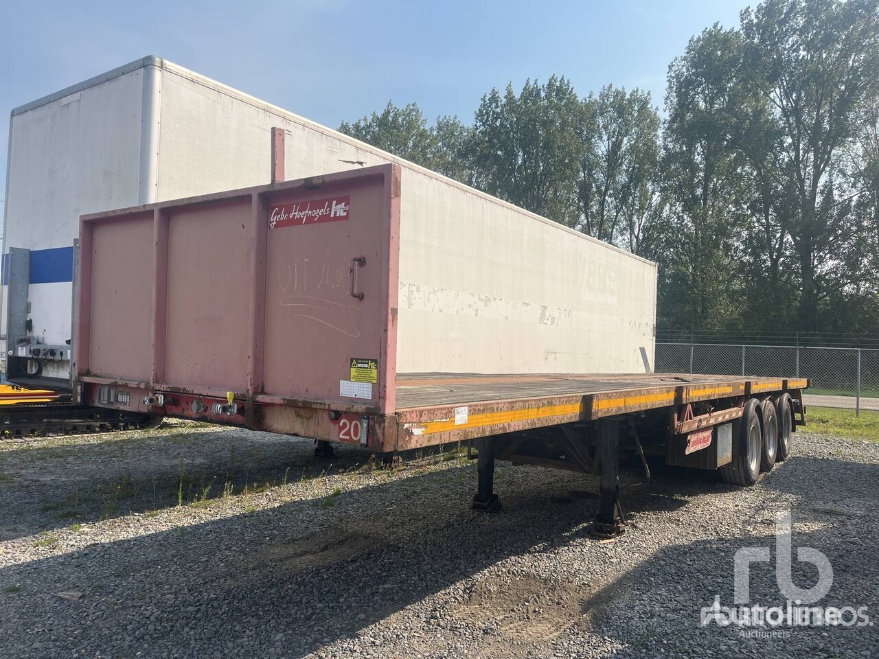 Nooteboom Extendable platform semi-trailer