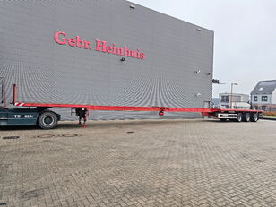 semi-trailer platform Nooteboom OVB-48-03V 15.4 Meter Extandable Powersteering Topcondition!