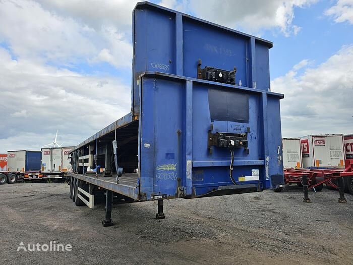 Pacton 3 AXLE FLATBED TRAILER BPW DRUM platform semi-trailer