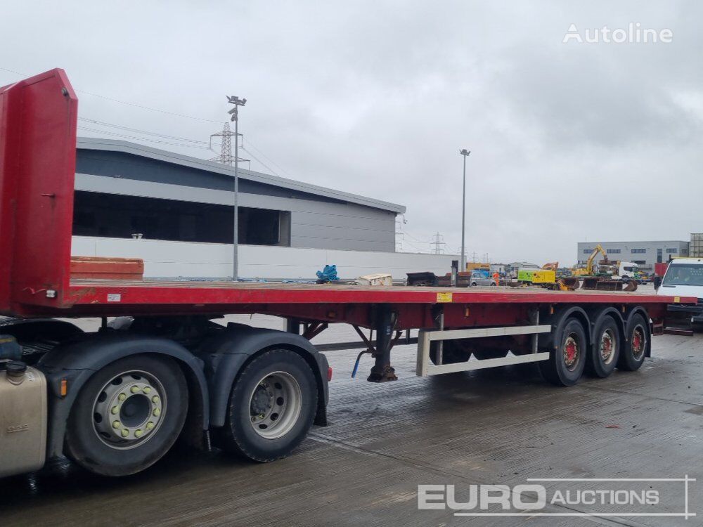 SDC 13.6m Tri-Axle Platform Trailer platform semi-trailer