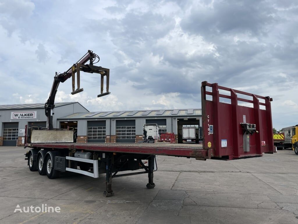 SDC 42FT BRICK GRAB TRAILER platform semi-trailer