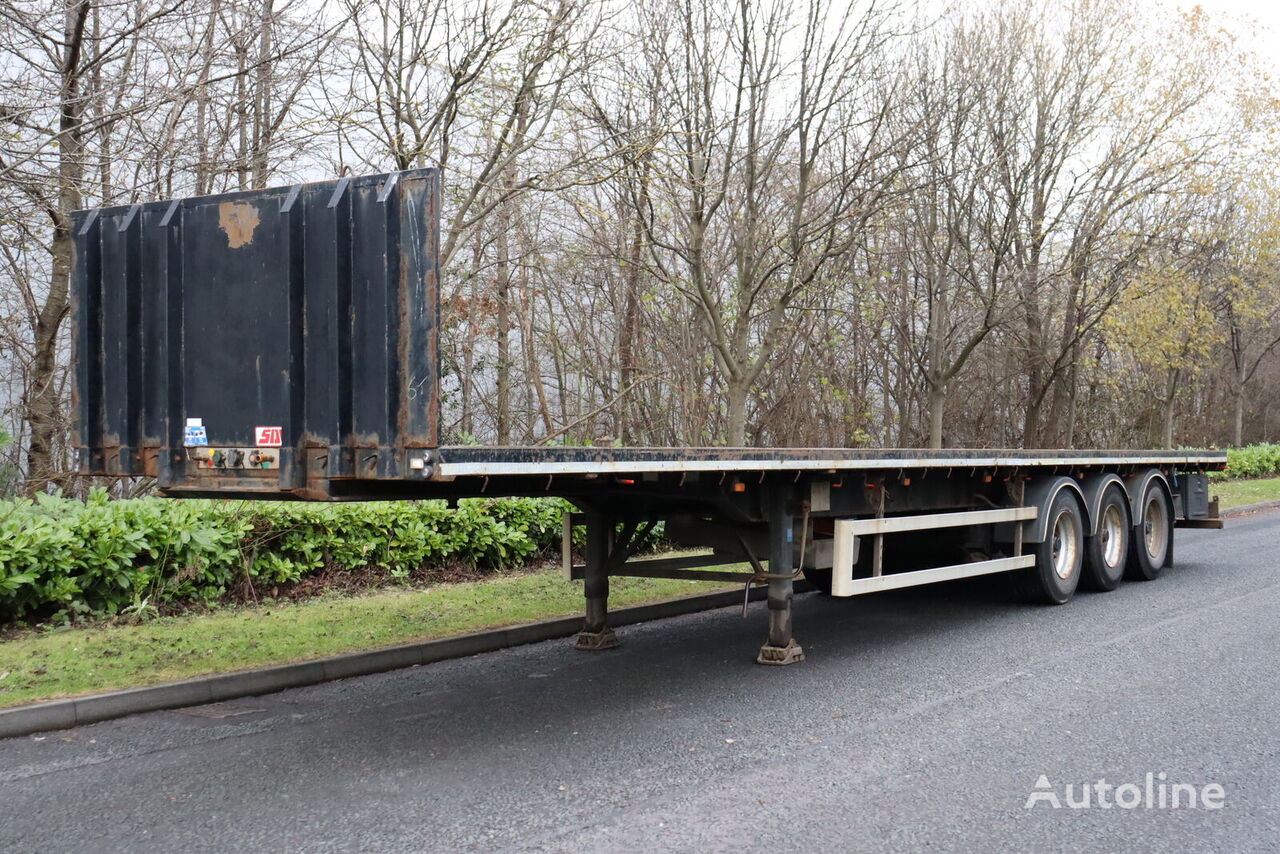 SDC PSK 13.6M TRI-AXLE FLATBED TRAILER (2012) semirremolque plataforma