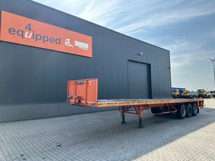 Stas HEAVY DUTY FLATBED, spring-suspension (9 LEAFS), BALLAST-TRAILER platform semi-trailer