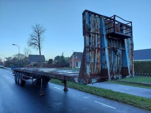 Trailor 3 axle STEEL Suspension platfrom trailer platform semi-trailer