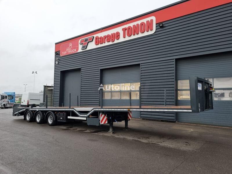 Trax PORTE ENGINS RECONDITIONNE platform semi-trailer