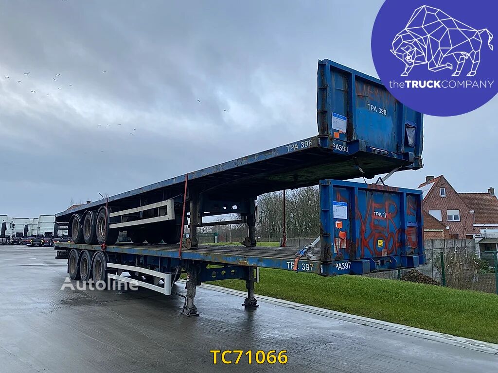 Turbos Hoet platform semi-trailer