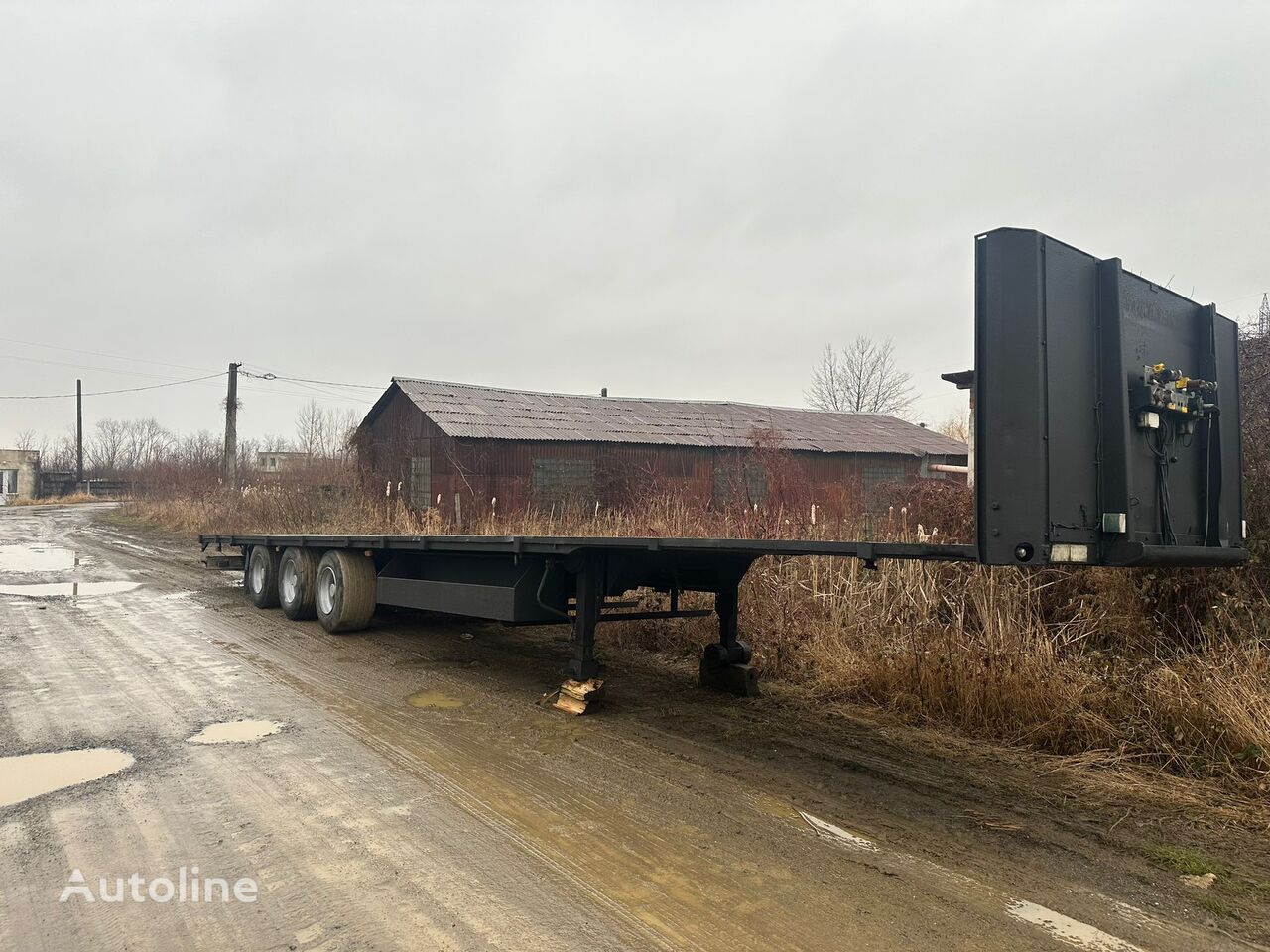 Van Hool VHLO-2007 platform semi-trailer