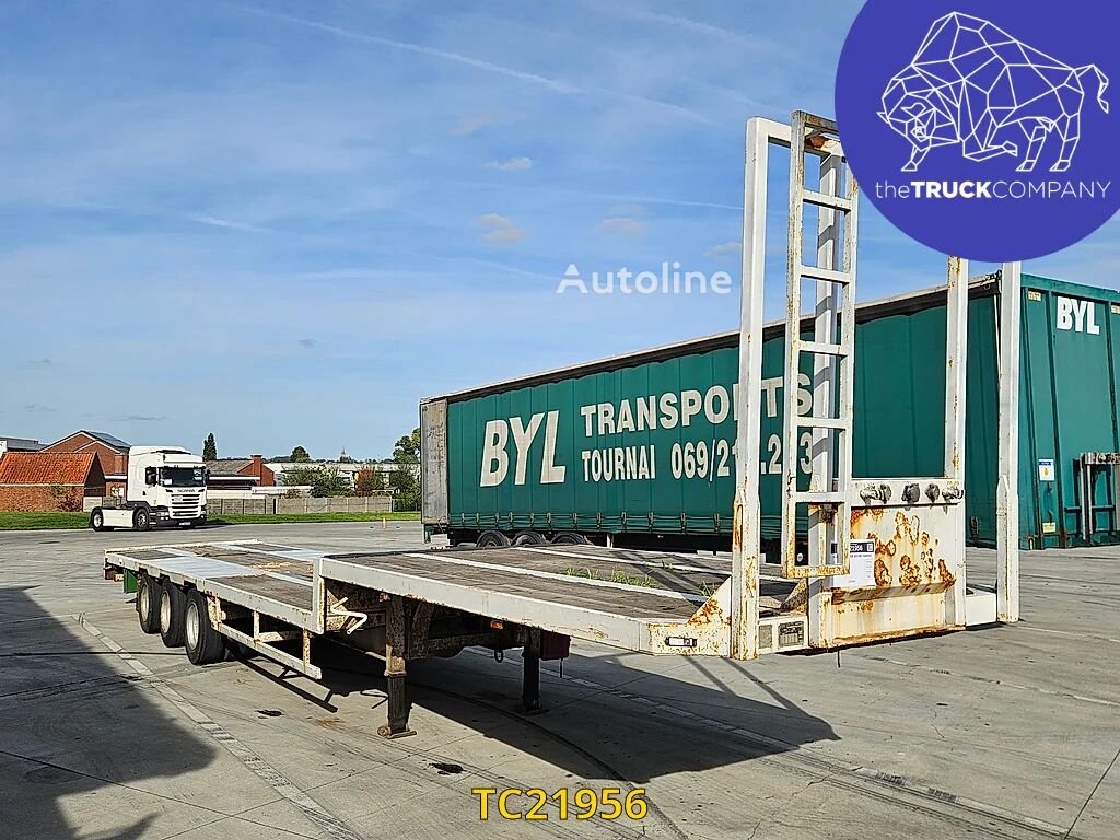 Semi-remorque plateforme Van Hool Vanhool COL DE SIGNE - Autoline