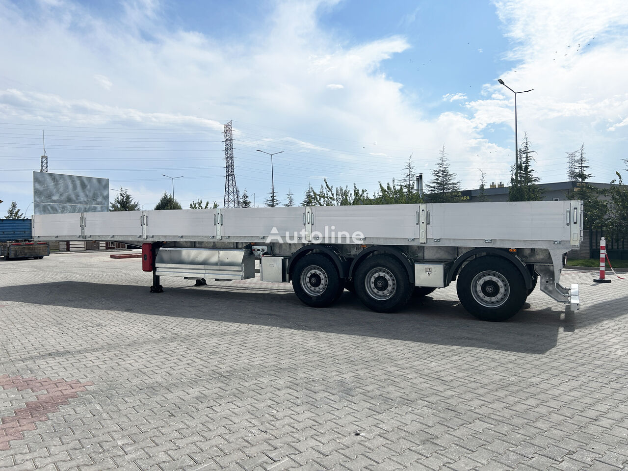 new Vertra Galvanise Platform Trailer - Plywood - Aluminium Side Cover  platform semi-trailer