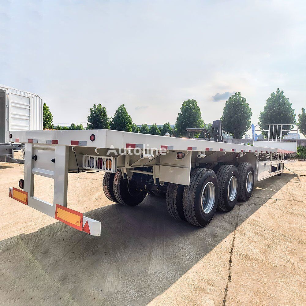 Semi-remorque plateforme ZW-Trailer 3 Axle Extendable Flatbed Semi Trailer for tanzania neuf - Autoline