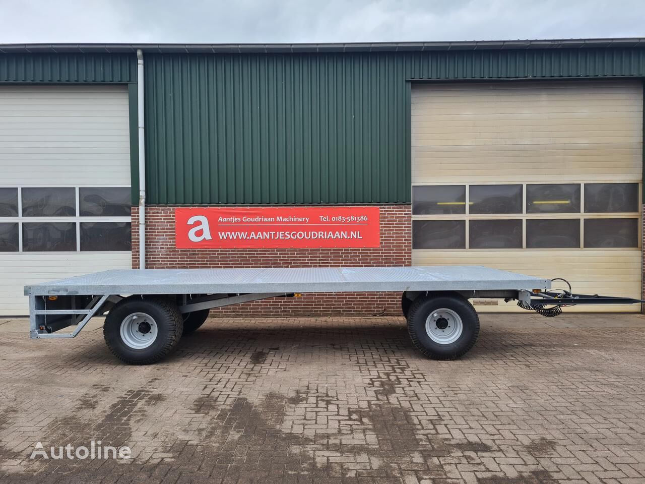 new Balenwagen verzinkt platform trailer