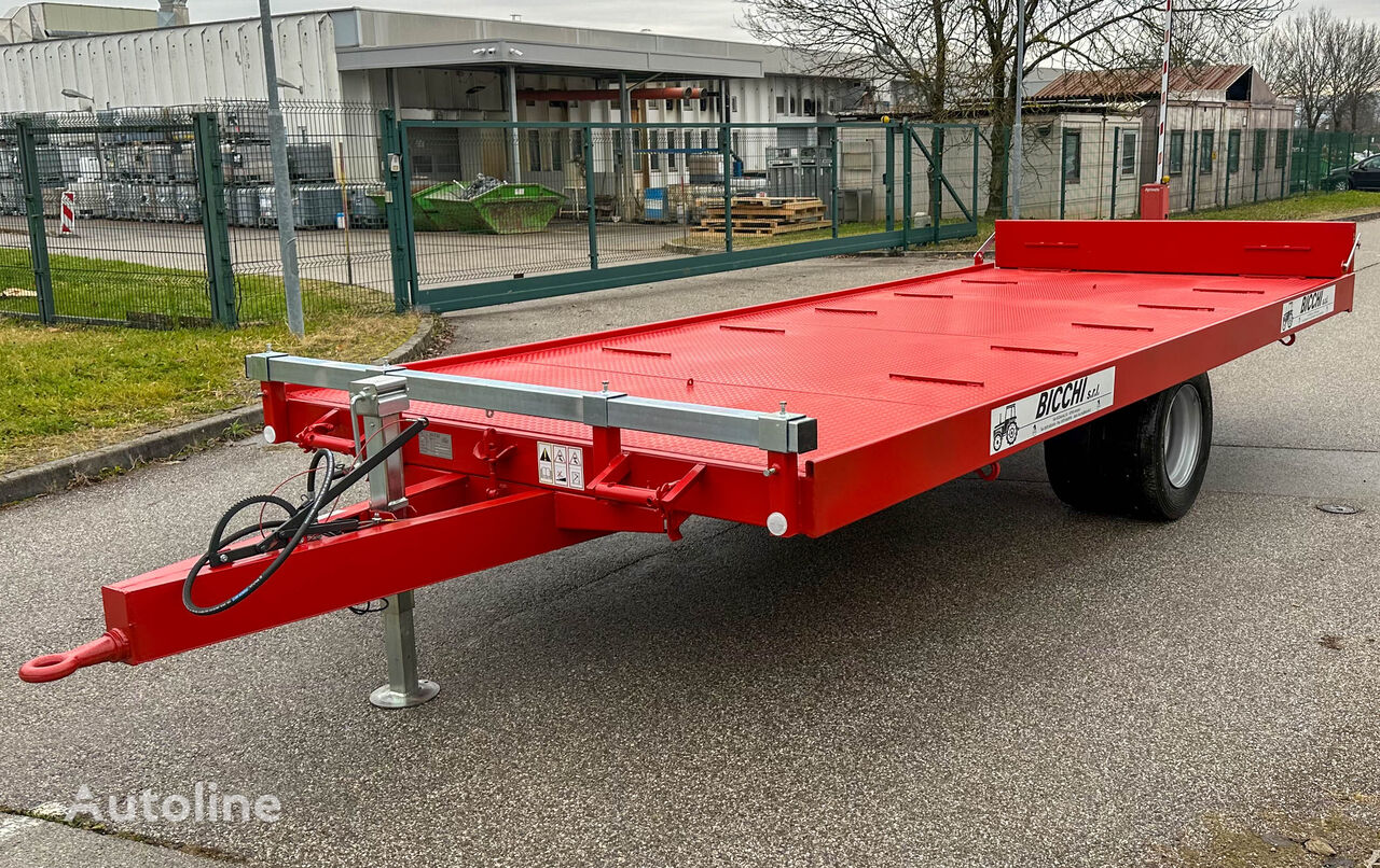 new Bicchi PPE8,5T, Plato Prikolica Enoosna platform trailer