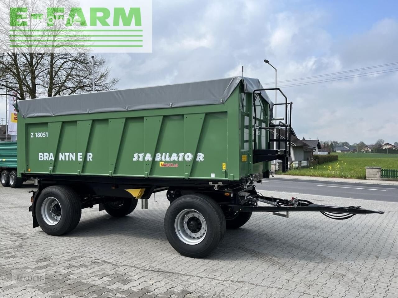 Brantner z 18051 aktion 40km/h plattform trailer