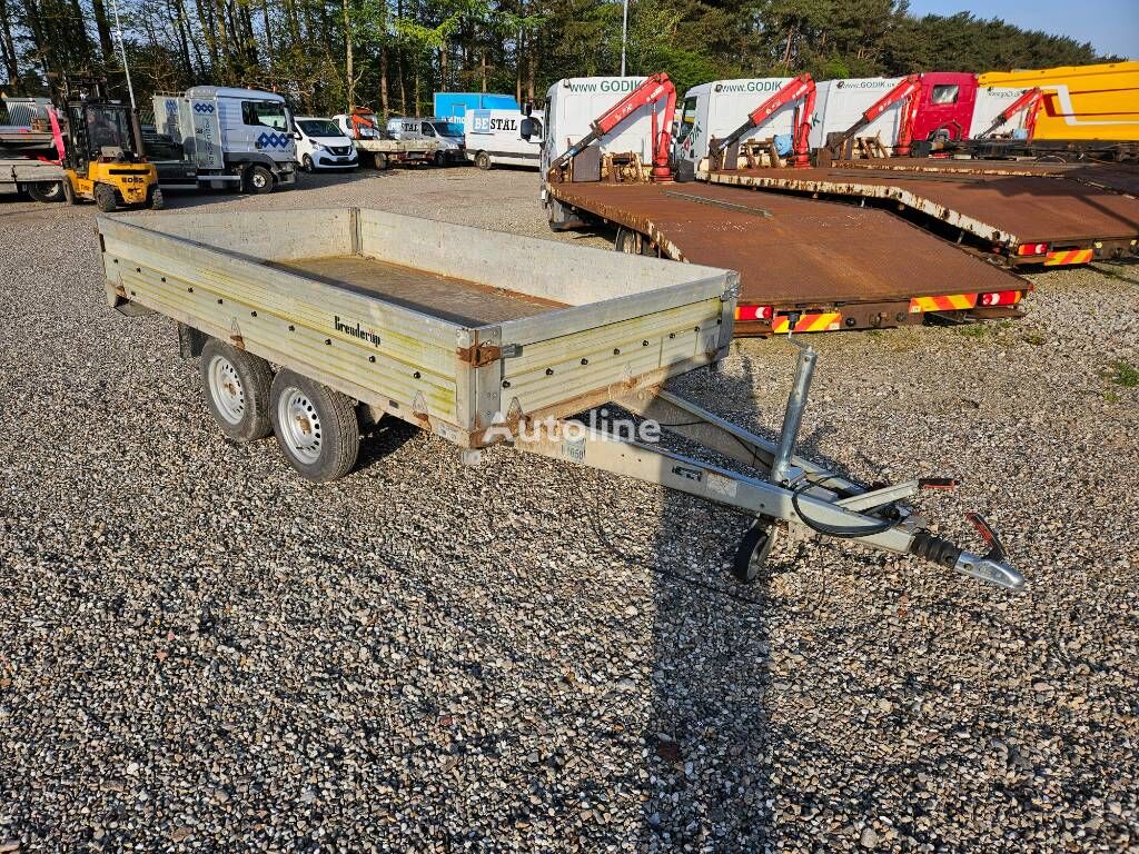 rimorchio piattaforma Brenderup 2 tons trailer model 4310 TB alu