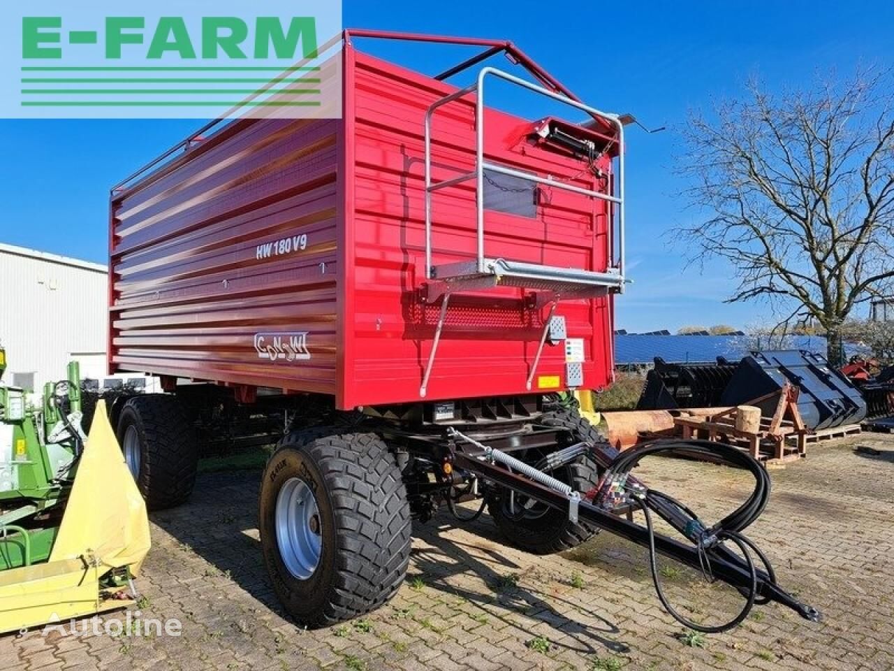 Conow hw 180 v9 platform trailer