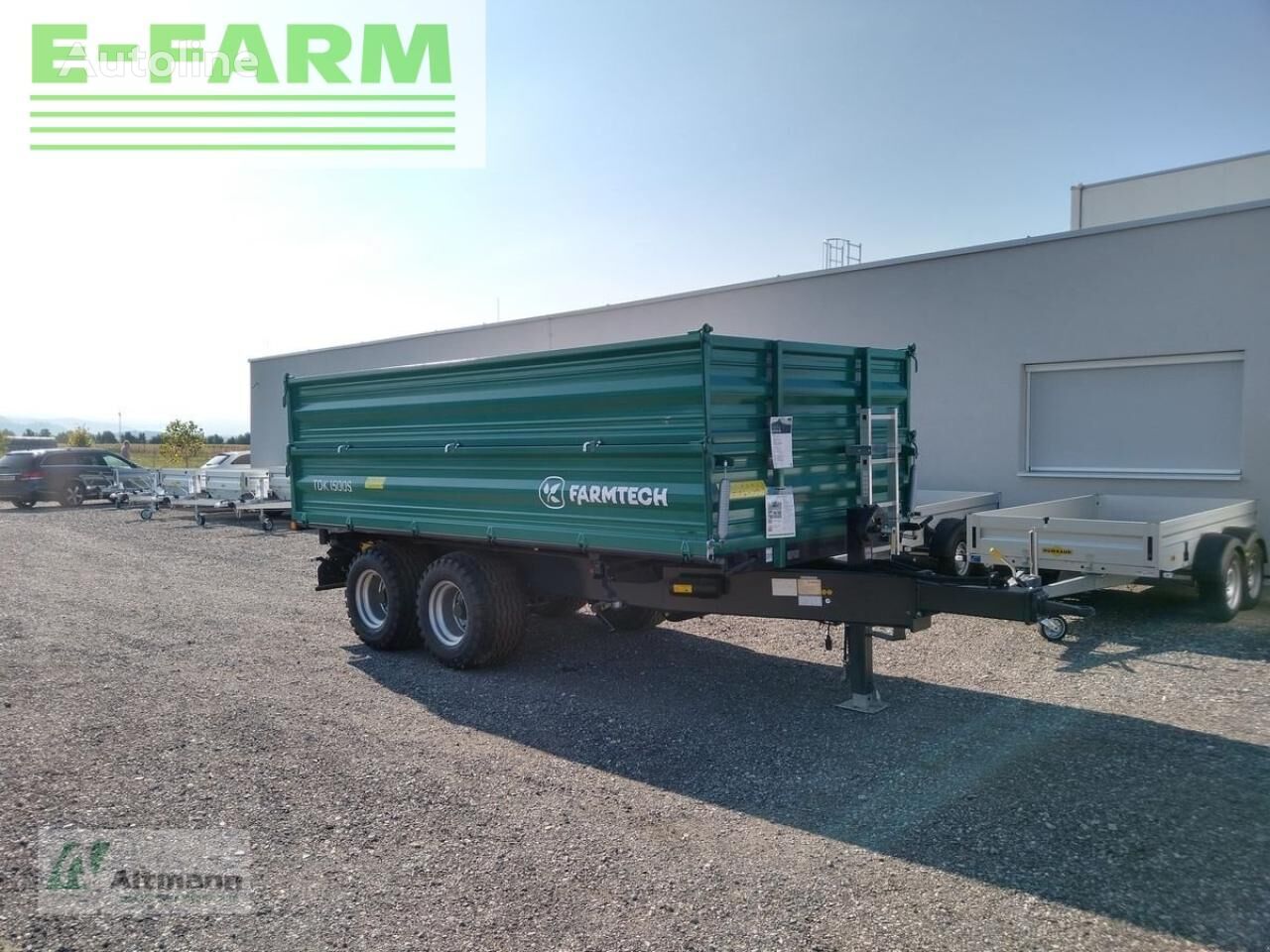 Farmtech tdk1500s platform trailer