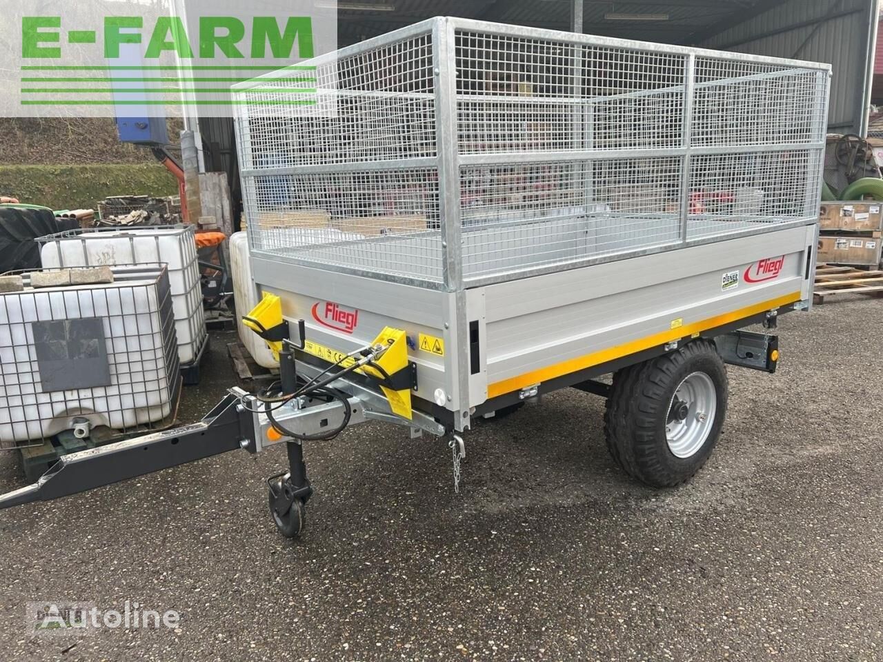 Fliegl edk 25 prikolica platforma