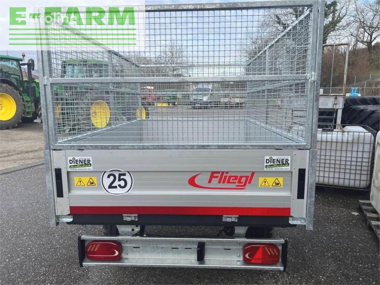 Fliegl edk 25 prikolica platforma