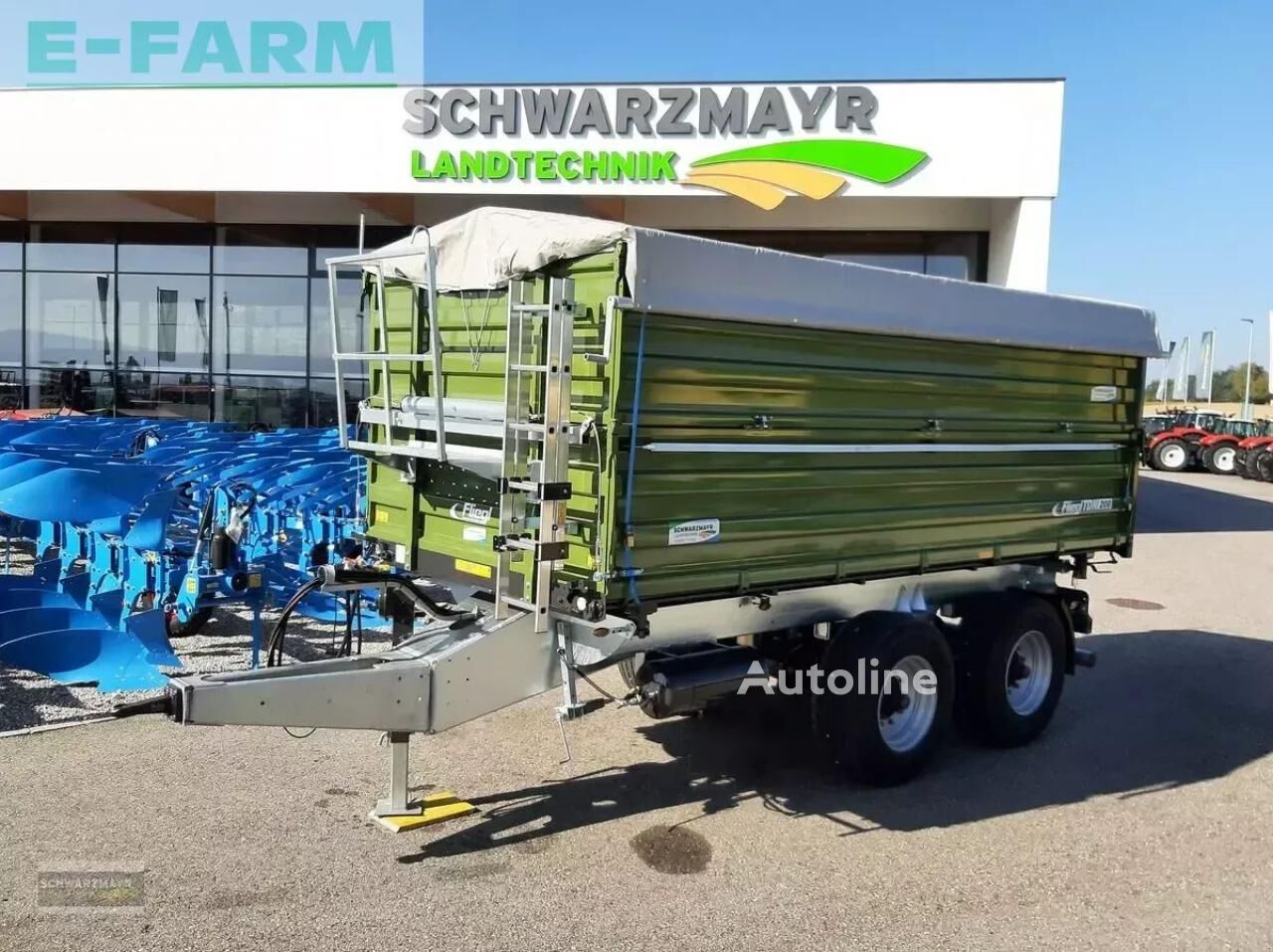 Trailer platform Fliegl tdk 200 fox dijual | Autoline ID Trailer platform Fliegl tdk 200 fox - Autoline