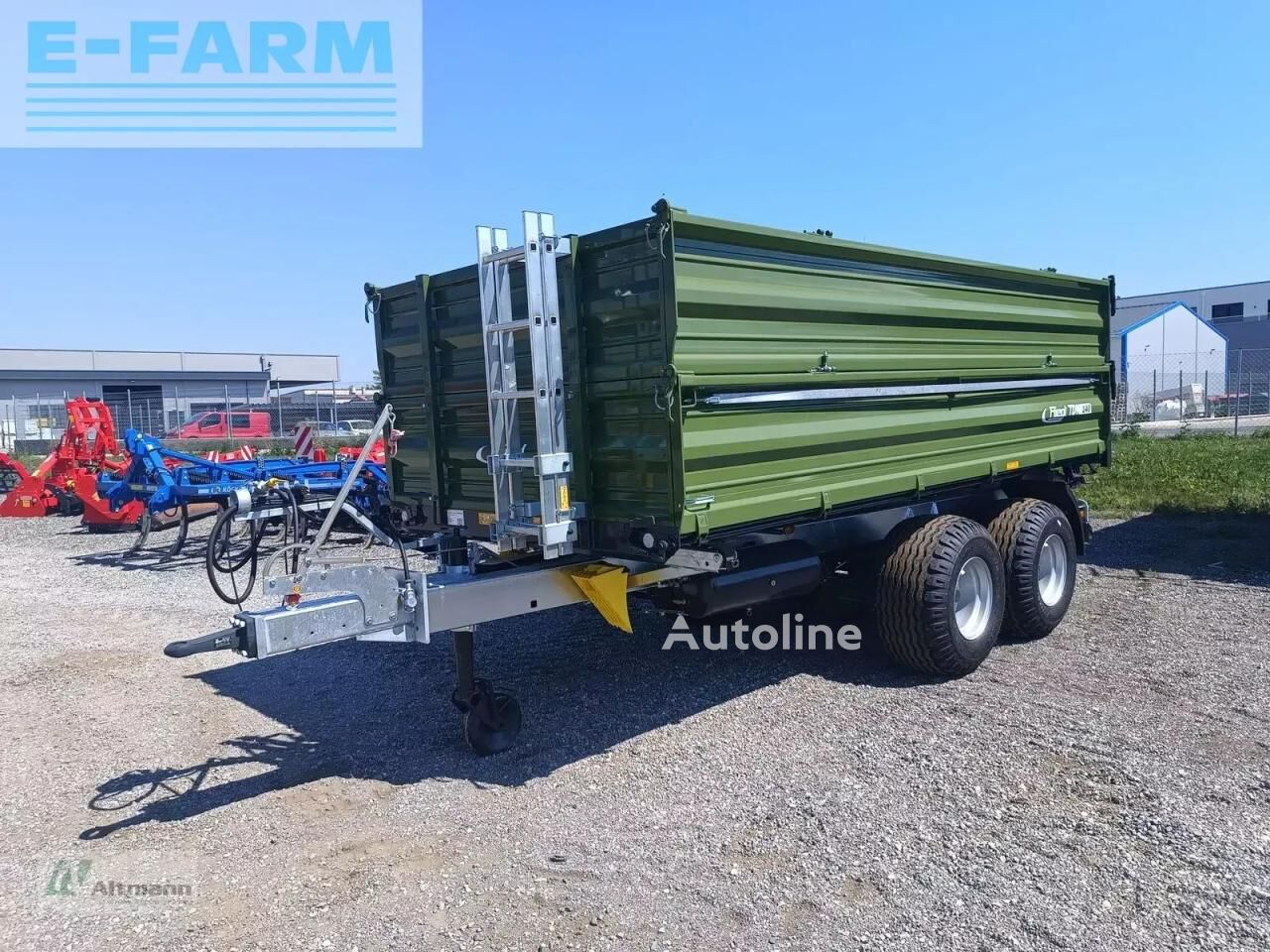 بيع العربات المقطورة عربة مقطورة مسطحة Fliegl tdk140 fox | Autoline DZ العربات المقطورة عربة مقطورة مسطحة Fliegl tdk140 fox - Autoline