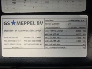 Remorque plate-forme GS Meppel AV 2800 LCU APK 10-2026 à vendre - Image 19 | Autoline FR Remorque plate-forme GS Meppel AV 2800 LCU APK 10-2026 | Image 19 - Autoline
