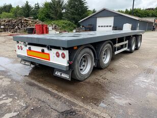 xe rơ mo&oacute;c kiểu s&agrave;n Kel-Berg D32B4 4-axle platform trailer with turntable steering