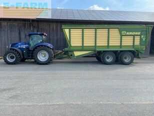 Krone tx 460 h&auml;cksel transportwagen zwangslenkung krat platform trailer