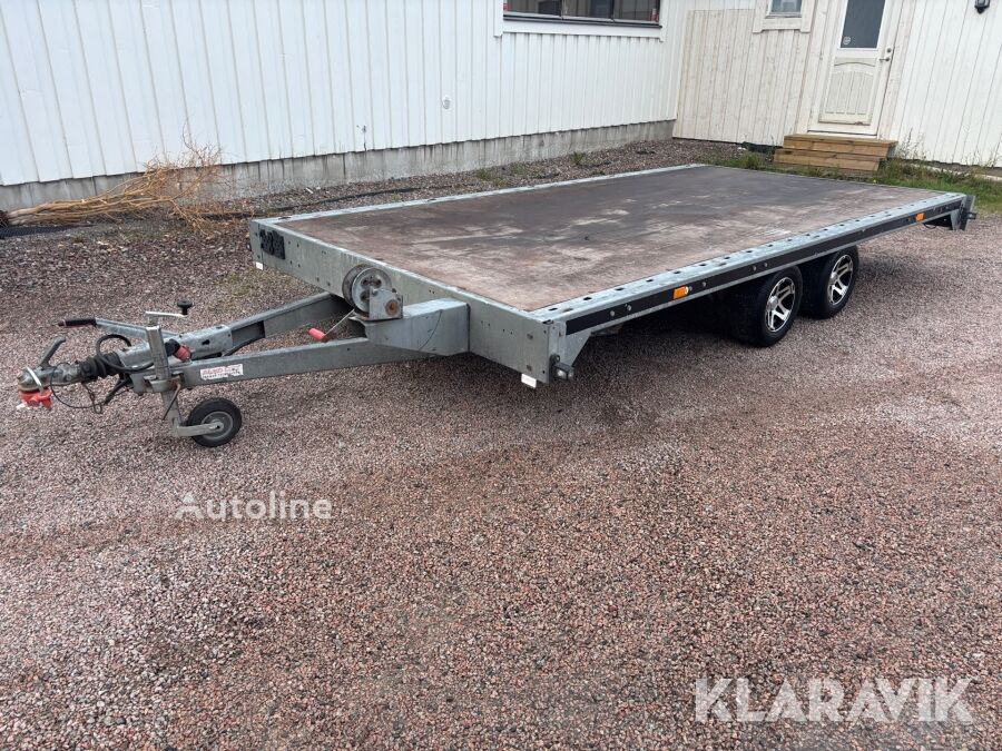 العربات المقطورة عربة مقطورة مسطحة Martz ssläp Martz 2700kg med ramper - Autoline