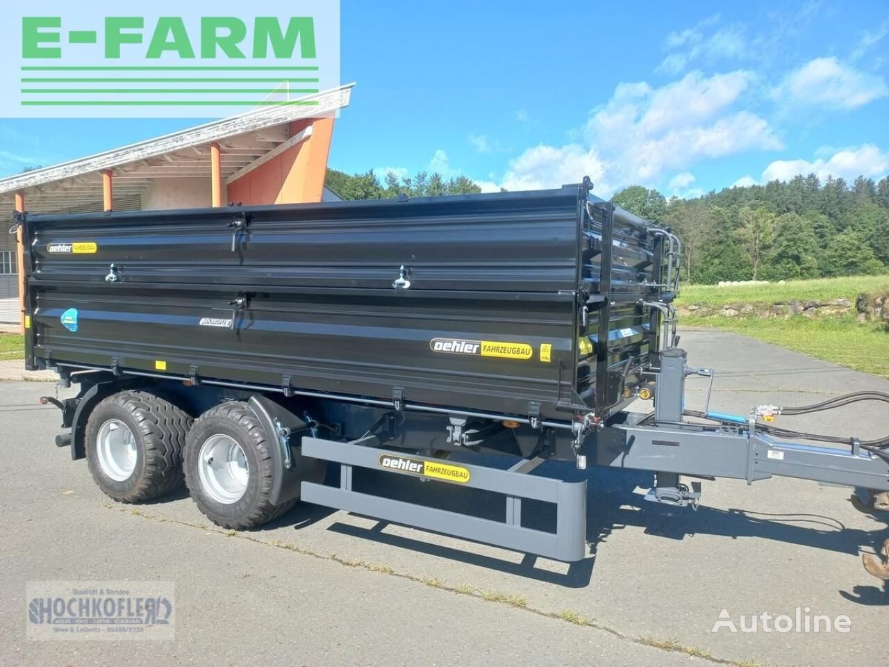 Oehler ol tdk 130 platform trailer