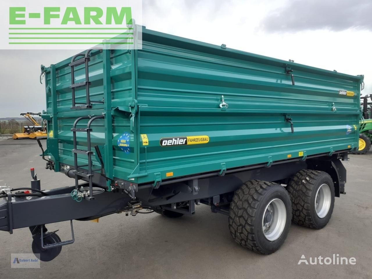 Oehler ol tdk 140 platform trailer