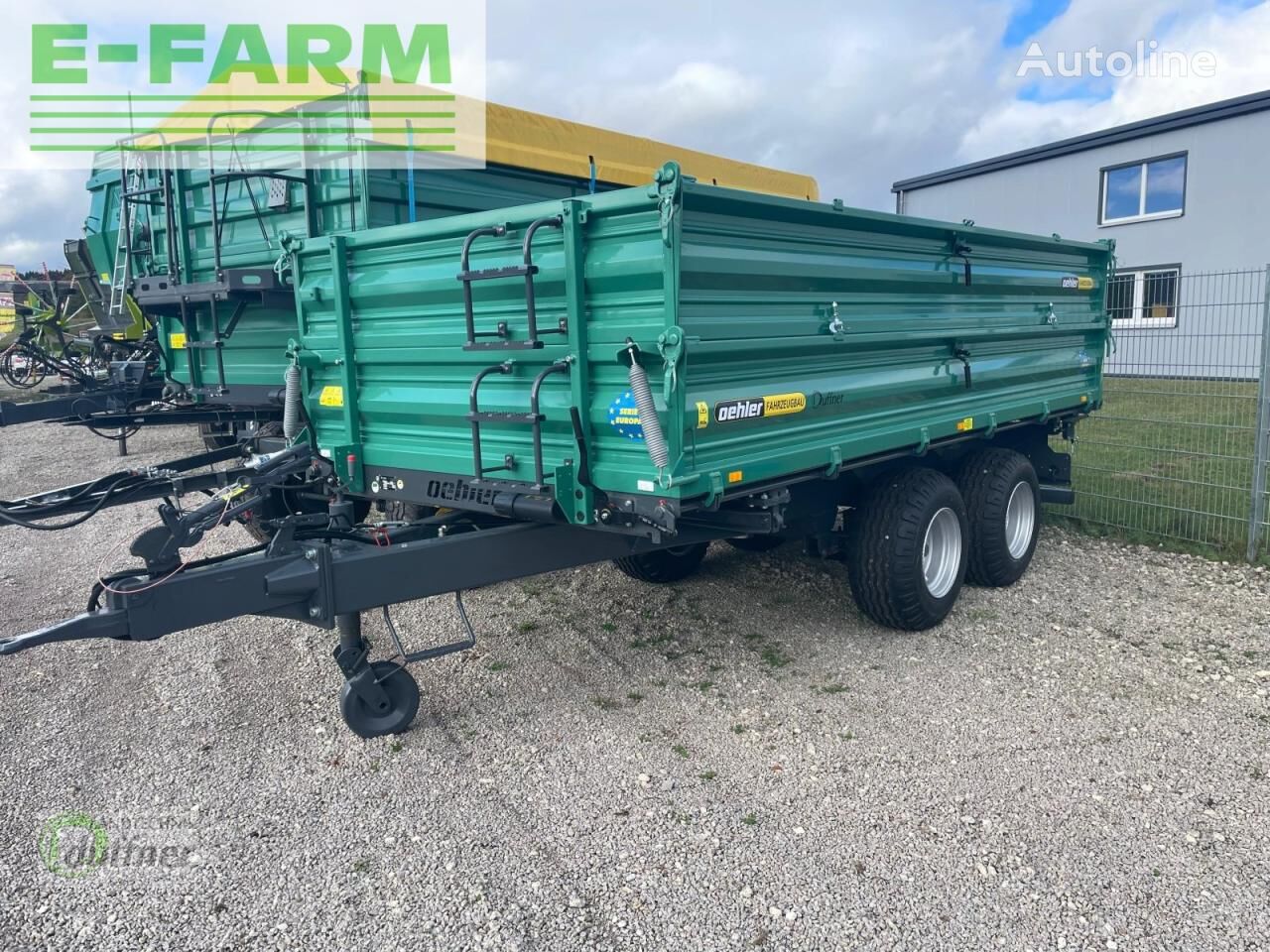 Oehler ol tdk 80 plattform trailer