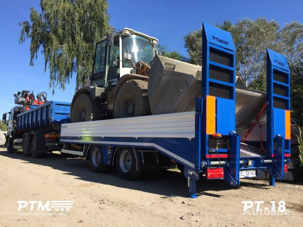 new PTM PT1801 platform trailer