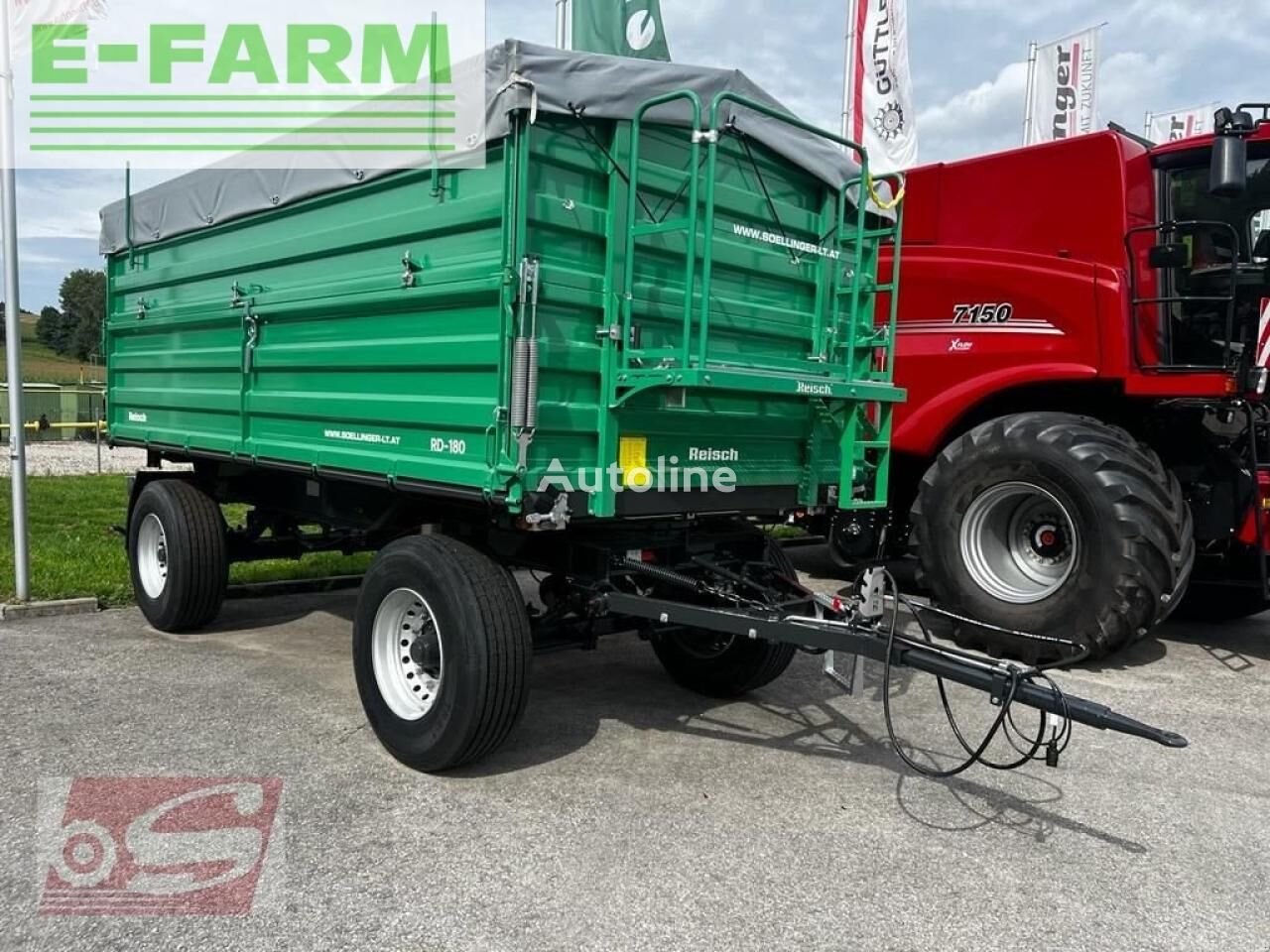 Reisch reisch rd 180 platform trailer