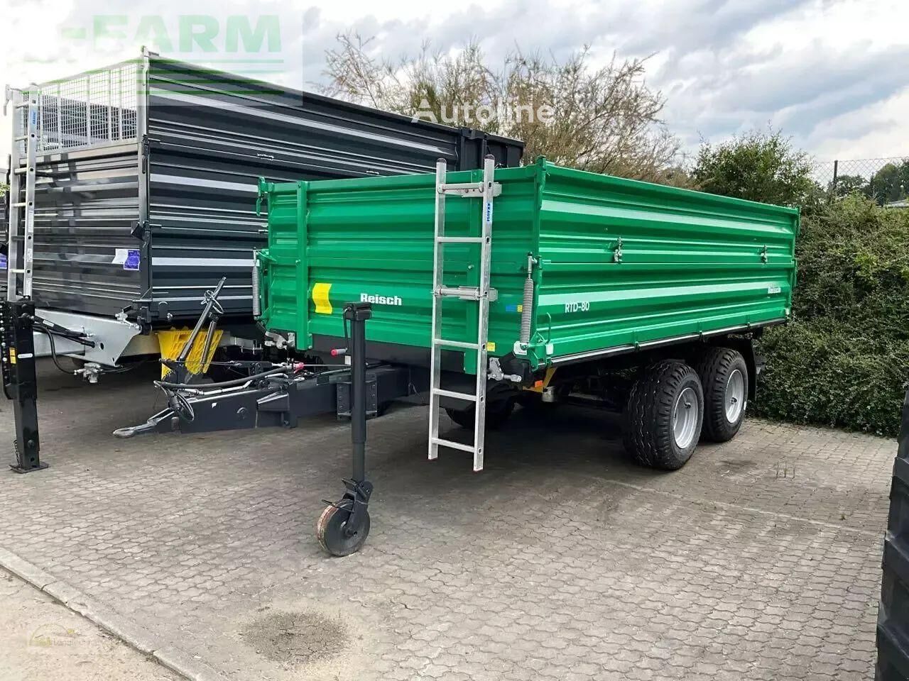 Reisch rtd 80.450 platform trailer - Autoline