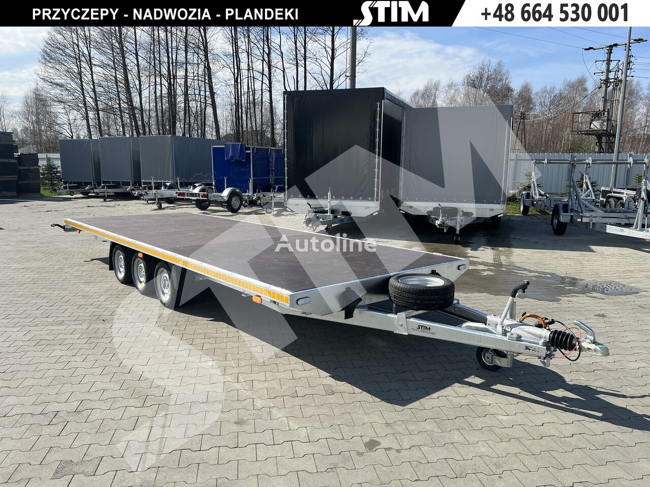 ny Stim S23/PL/35-6222 plattform trailer