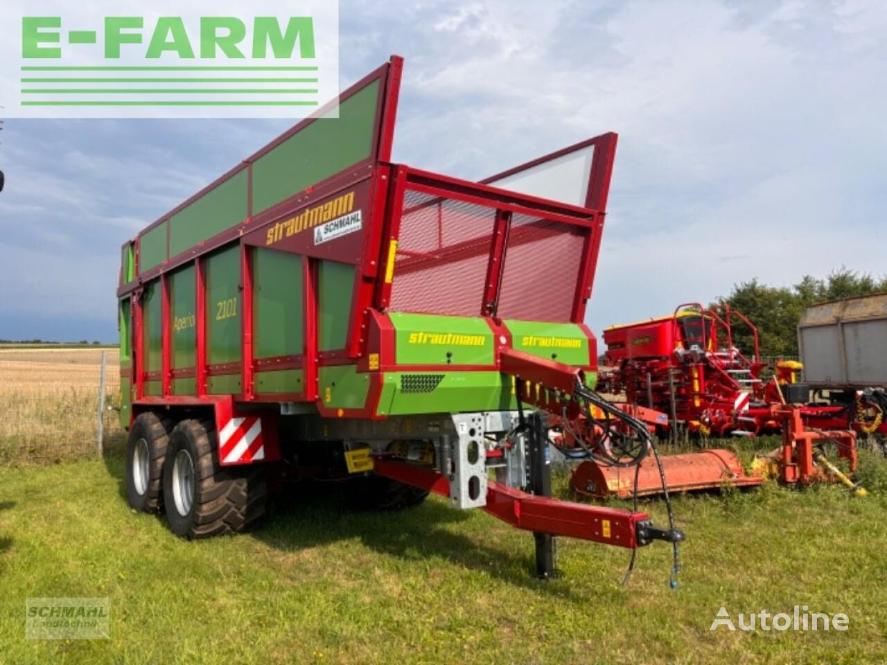 Strautmann aperion 2101 platform trailer