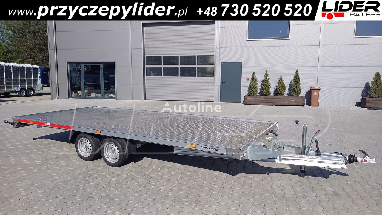 new Temared TM-323 Car transporter / universal trailer, two axles 1350kg platform trailer