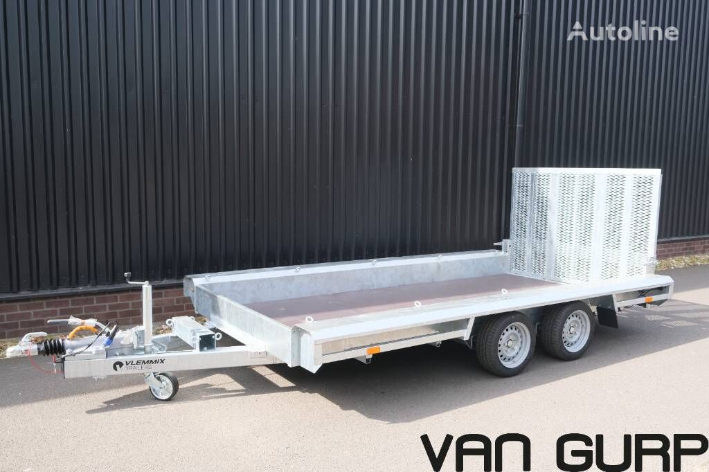 new Vlemmix Machinetransporter 3500KG 400*180 2X AS 18 platform trailer