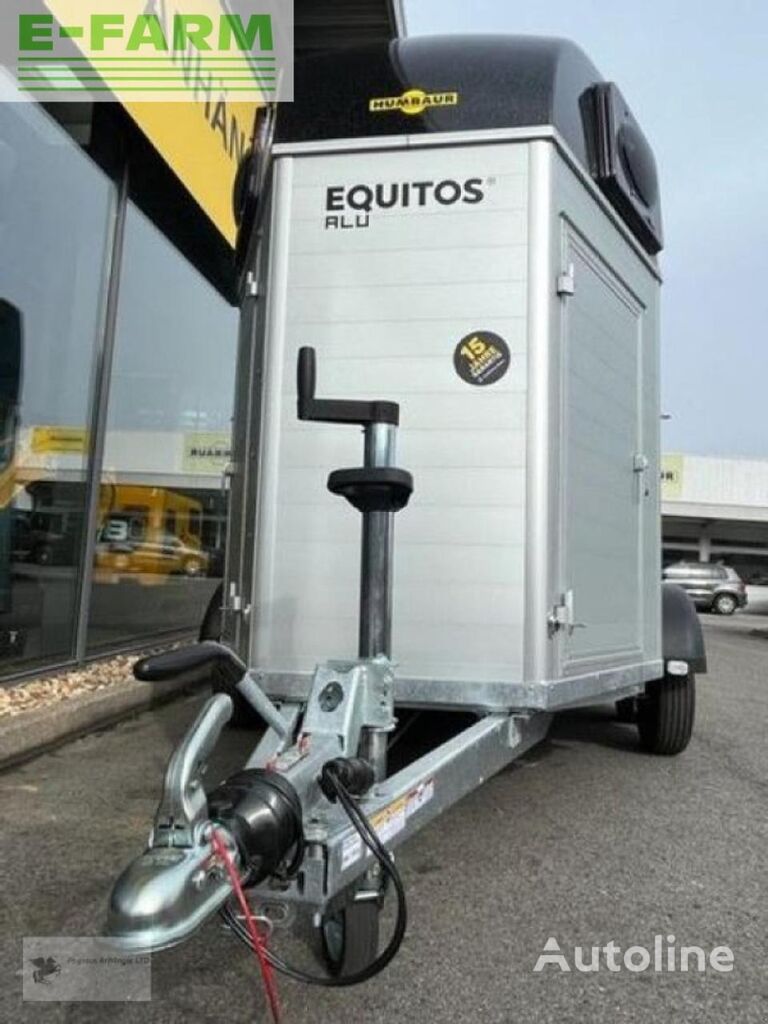 equitos alu plus 2-pferdeanhänger 2,0t. sk neu!! platform trailer