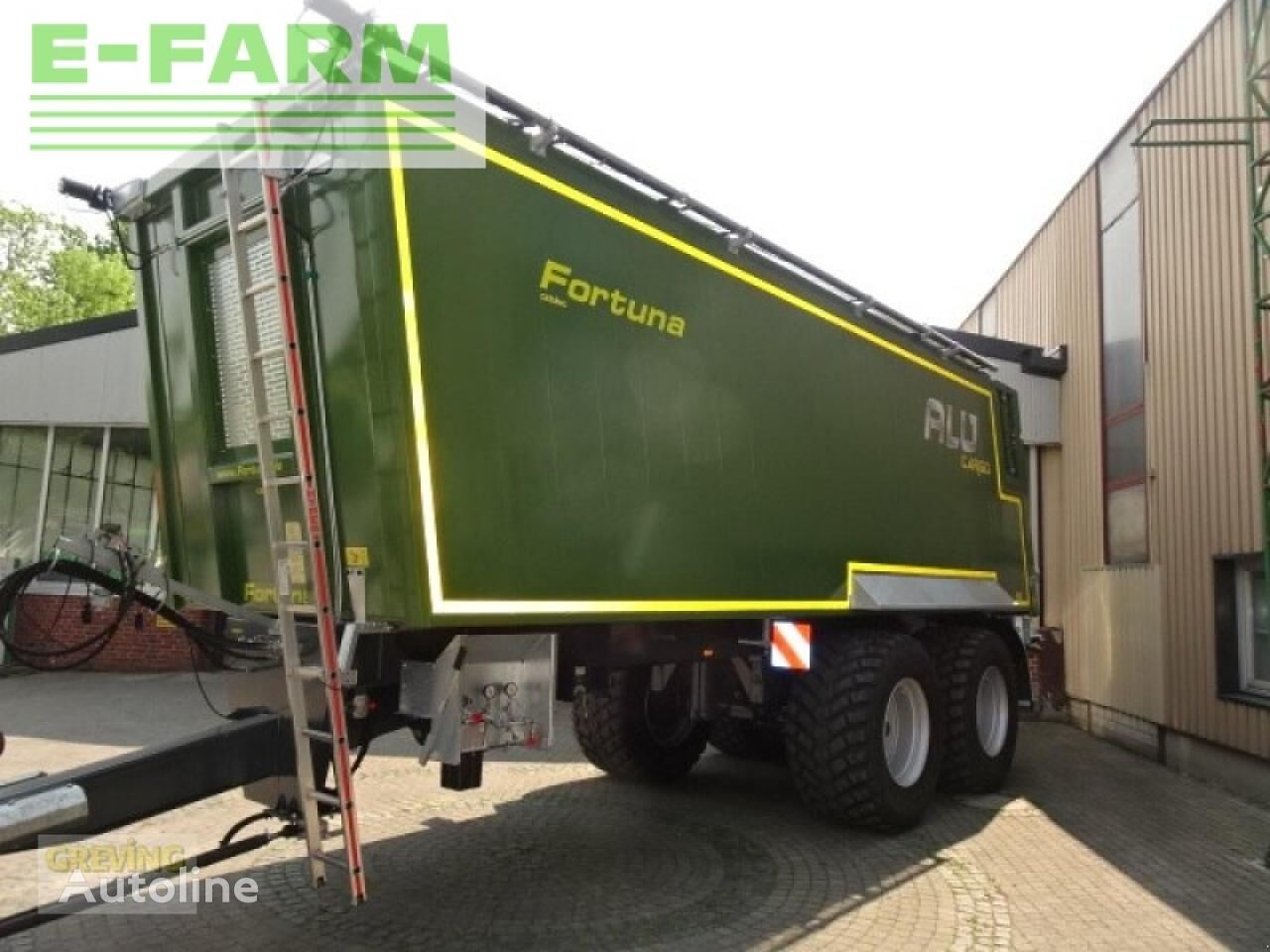 Ftm 200/ 8.0/ 40 km/h, alu cargo, platform trailer - Autoline