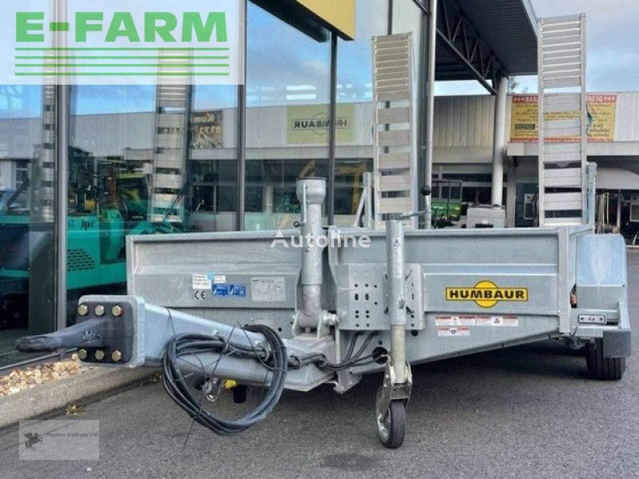 hs 654020 bs tandem tieflader neu platform trailer