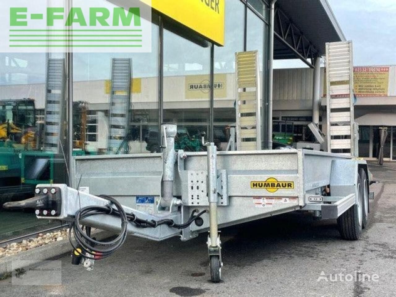 trailer platform hs 654520 bs neu 6,5to tieflader