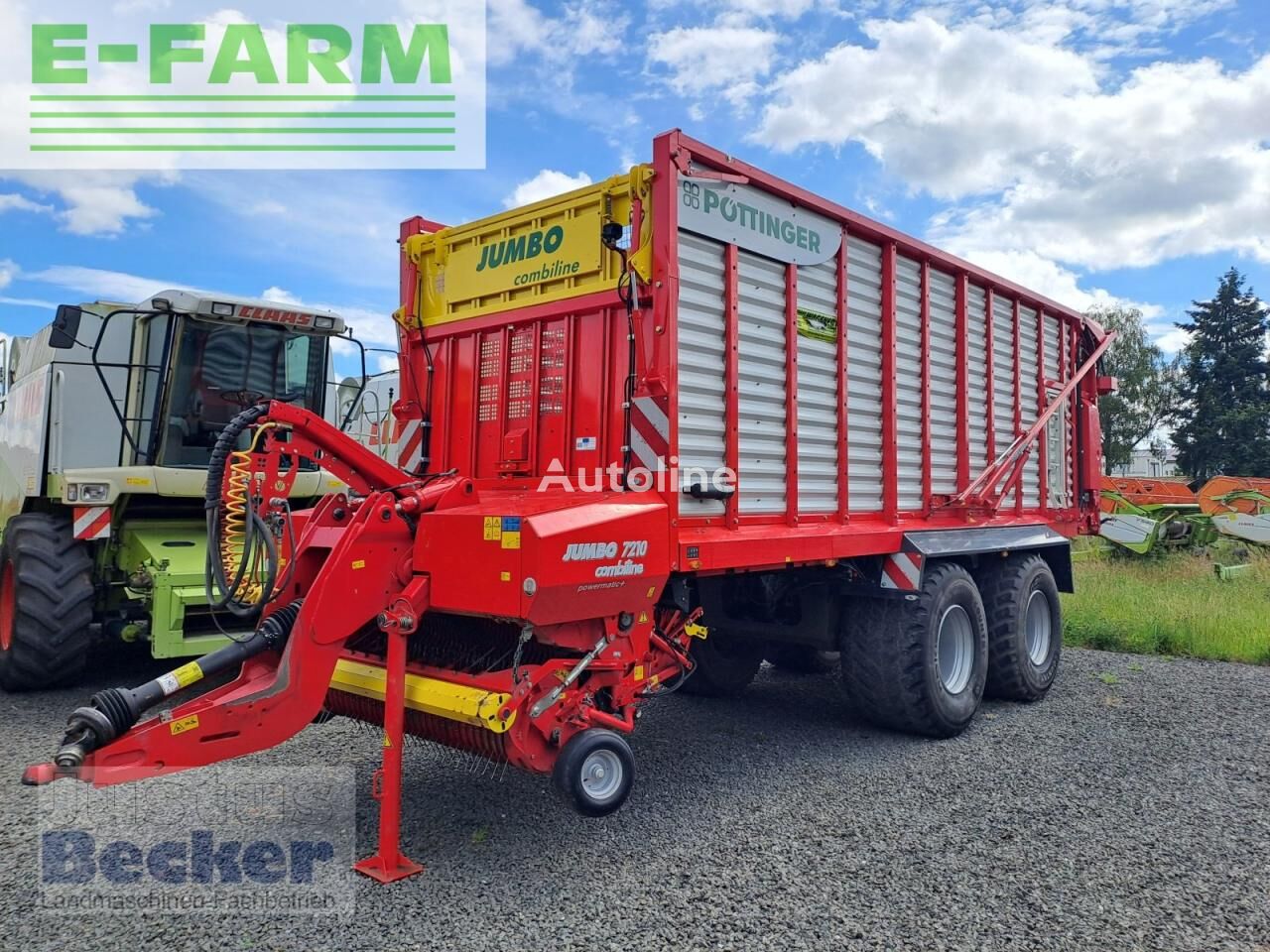 jumbo 7210 d combiline platform trailer