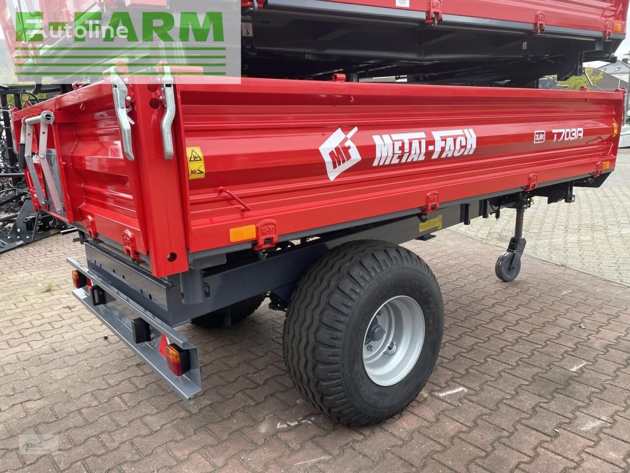 t703a/2 platform trailer