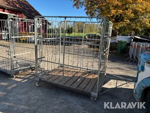 Lastbur/ transportvagn 15st med flakvagn