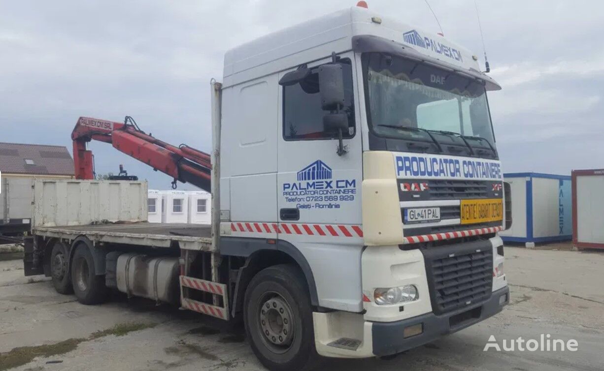 camion platformă DAF