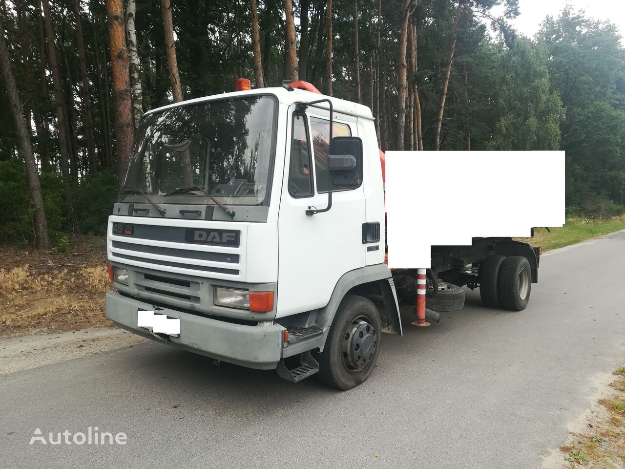 DAF 45-150 turbo  platform truck