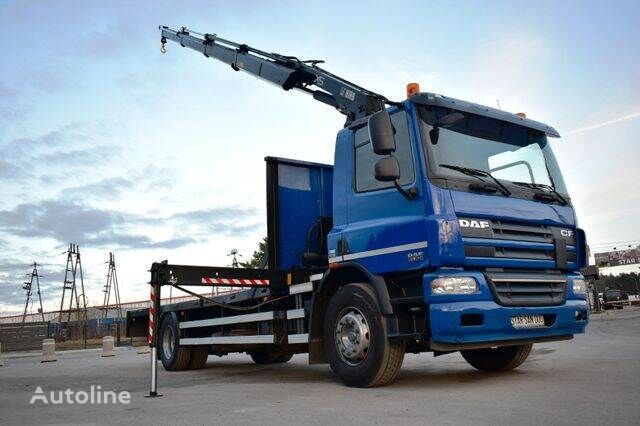 플랫폼 트럭 DAF CF 65 4x2 HIAB 144 EURO 5 Cran Kran